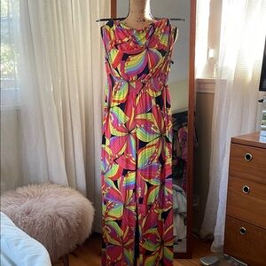 Vibrant Multicolor Maxi jumper